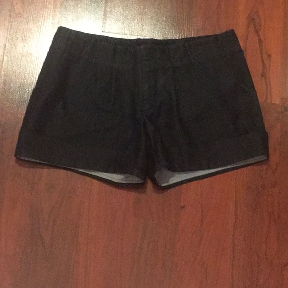 Like New Mossimo Black Shimmery Shorts Size 4 - Picture 2 of 8